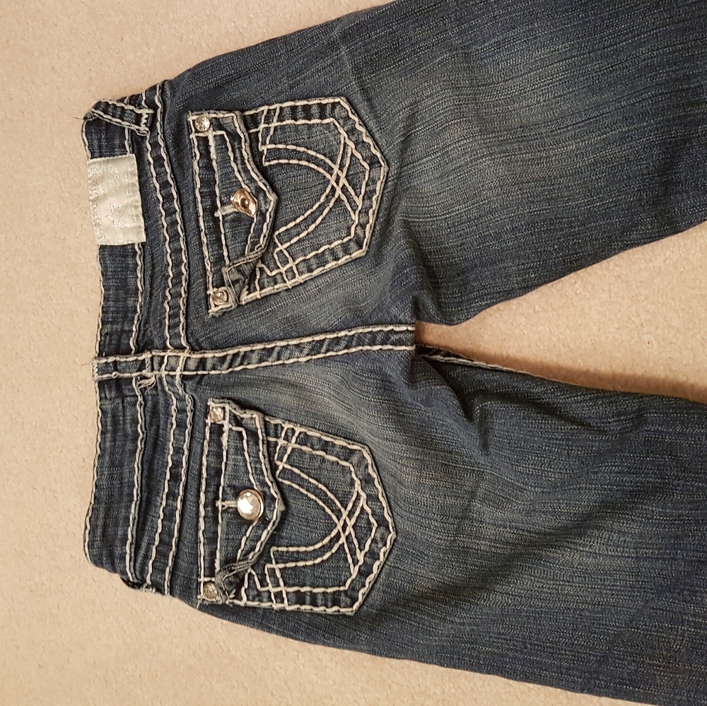 Sz 28/31 LA Idol Glam Low Rise Jeans